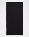 Sofia Cashmere Cashemere Lightweight Scarf W/ Sequins In Blk