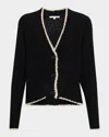Sofia Cashmere Cashmere-blend Sweater In Black