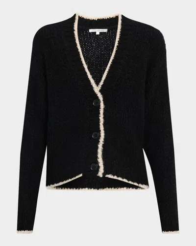 Sofia Cashmere Cashmere-blend Sweater In Black