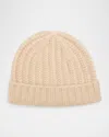 Sofia Cashmere Cashmere Chunky Knit Beanie In Neutral