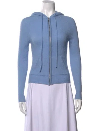 Pre-owned Sofia Cashmere Cashmere Crew Neck Sweater In Blue