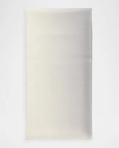 Sofia Cashmere Cashmere Ombre Scarf In Metallic