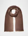 Sofia Cashmere Cashmere Ombre Scarf In Camel Brown