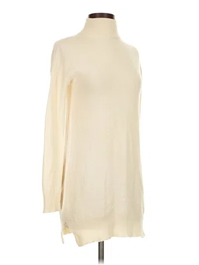 Pre-owned Sofia Cashmere Cashmere Pullover Sweater In Ivory
