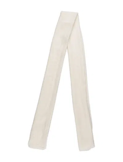Pre-owned Sofia Cashmere Cashmere Scarf In White