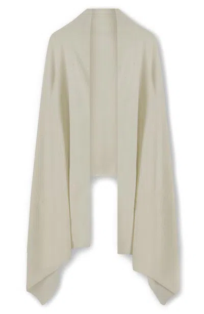Sofia Cashmere Cashmere Sequin Wrap In Neutral