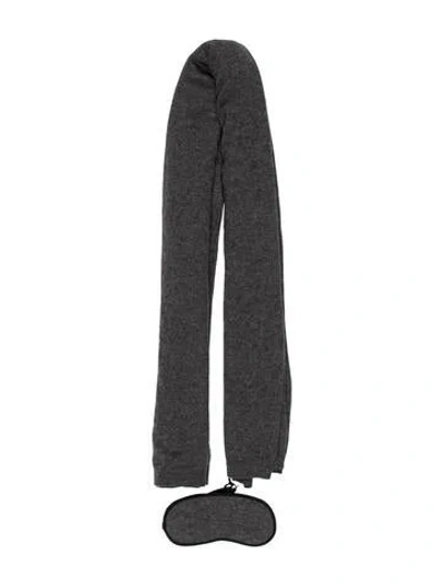 Pre-owned Sofia Cashmere Cashmere Shawl In Grey