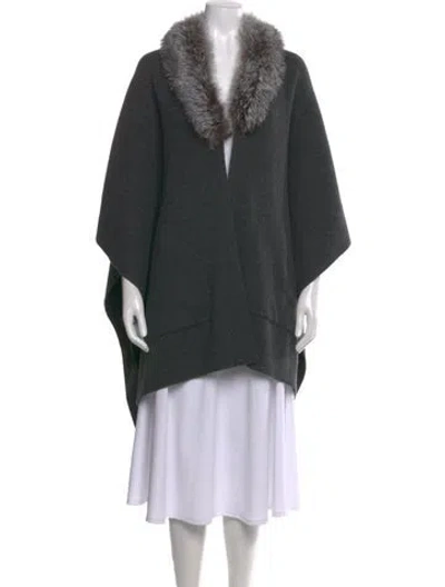 Pre-owned Sofia Cashmere Cashmere Sweater In Gray