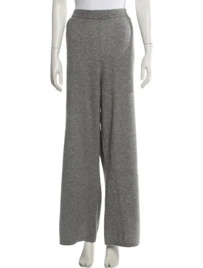 Pre-owned Sofia Cashmere Cashmere Sweatpants In Gray