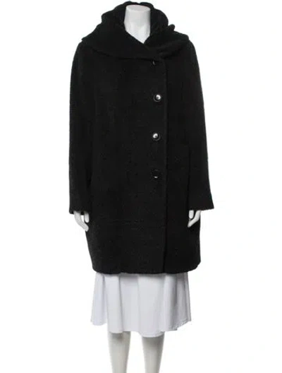 Pre-owned Sofia Cashmere Coat In Black