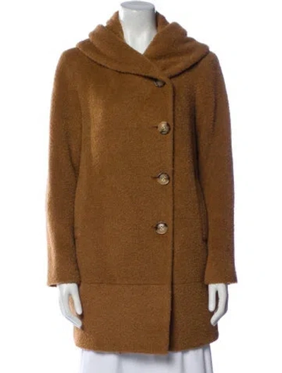 Pre-owned Sofia Cashmere Coat In Brown