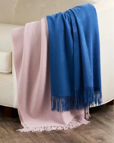 Sofia Cashmere Fringed Cashmere Throw Blanket, 56" X 72" In Multi