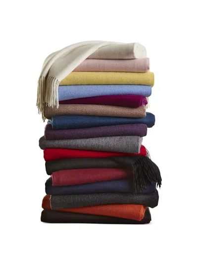 Sofia Cashmere Fringed Cashmere Throw Blanket In Multi