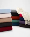 Sofia Cashmere Fringed Cashmere Throw In Multi