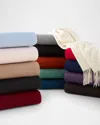 Sofia Cashmere Fringed Cashmere Throw In Pink