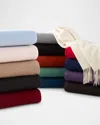 Sofia Cashmere Fringed Cashmere Throw In Multi