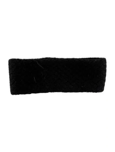 Pre-owned Sofia Cashmere Headband W/tags In Black