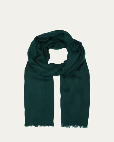Sofia Cashmere Lightweight Cashmere Scarf In Green