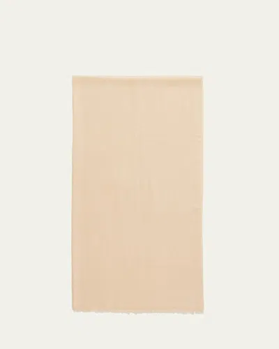 Sofia Cashmere Lightweight Cashmere Scarf In Oat