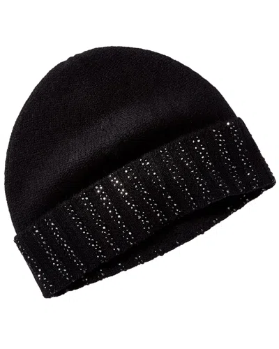 Sofia Cashmere Sofiacashmere 6-ply Cashmere Knit Hat In Black