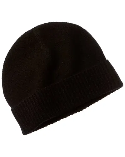 Sofia Cashmere Sofiacashmere 8 Ply Jersey Cashmere Hat In Black
