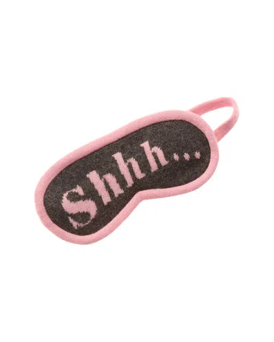 Sofia Cashmere Sofiacashmere Cashmere Expression Eye Mask In Pink