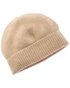 Sofia Cashmere Sofiacashmere Cashmere Hat In Neutral
