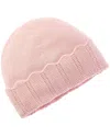 Sofia Cashmere Sofiacashmere Cashmere Hat In Pink