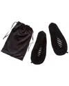Sofia Cashmere Sofiacashmere Cashmere Knitted Ballet Slipper With Drawstring Pouch In Multi