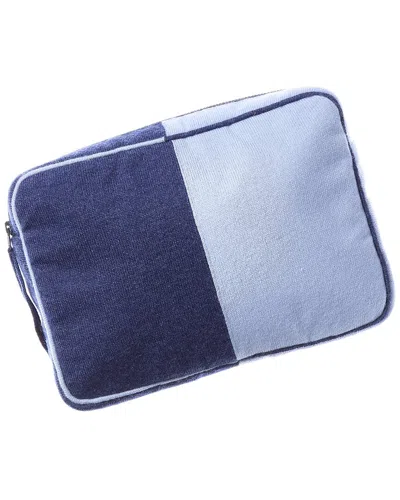 Sofia Cashmere Sofiacashmere Cashmere-blend Colorblock Travel Set In Pink