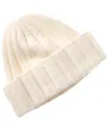 Sofia Cashmere Sofiacashmere Novelty Rib Cashmere Hat In Multi