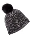 Sofia Cashmere Sofiacashmere Pom Cashmere Hat In Black