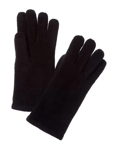 Sofia Cashmere Sofiacashmere Touch Screen Cashmere Glove In Black