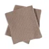 Sofia Cashmere Textured Cable Throw Blanket In Brown