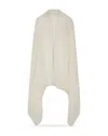 Sofia Cashmere Ultrafine Cashmere Wrap In White