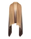 Sofia Cashmere Ultrafine Ombre Cashmere Wrap In Neutral