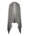 Sofia Cashmere Cashmere Ombre Scarf In Gray