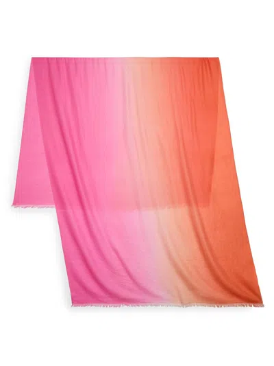 Sofia Cashmere Women's Ombré Cashmerescarf In Multi
