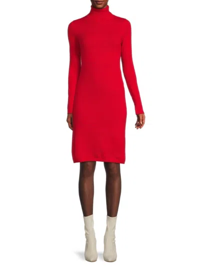 Sofia Cashmere Women's  Dress In Red