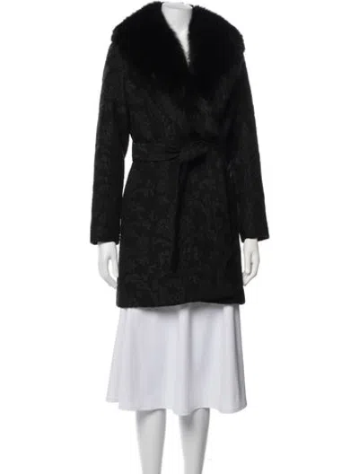 Pre-owned Sofia Cashmere Wool In Black