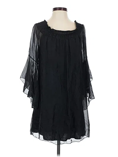 Pre-owned Sofia Casual Dress In Black