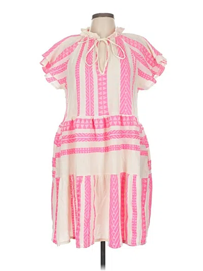 Pre-owned Sofia Casual Dress In Pink