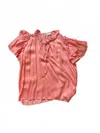 Sofia Collections Cali Coral Top In Orange