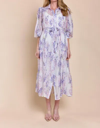 Sofia Collections Koss Dress In Inca Lilac In Multi