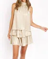 Sofia Collections Marselle Blouse In Gold In Gold