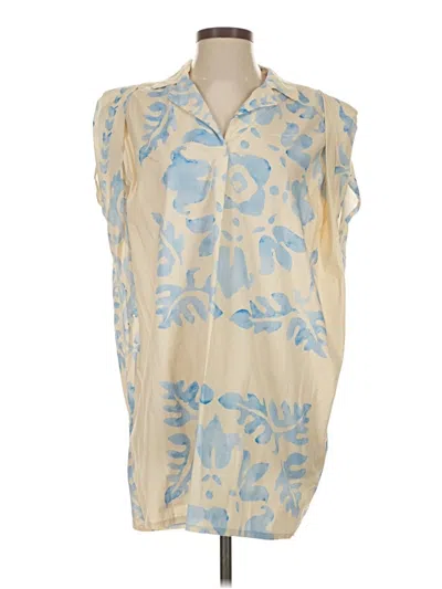 Pre-owned Sofia Collections Sleeveless Blouse In Ivory