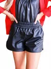 Sofia Collections Summer Lovin Pull On Short In Black In Black