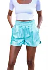 Sofia Collections Summer Lovin Pull On Shorts In Tiffany In Multi