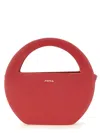 Sofia Mini Edda Round Tote Bag In Red