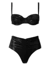 Sofia Erhan Iris Bikini In Black